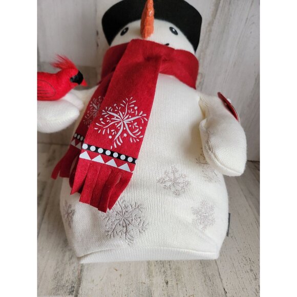 Hallmark Christmas in Evergreen snowman Holiday Movie Plush decor - Picture 3 of 8